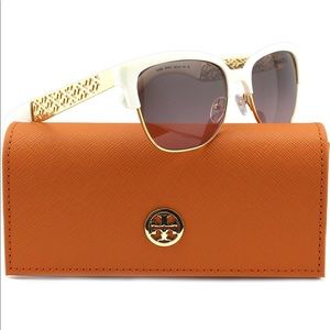 TORY BURCH TY6032 Sunglasses Ivory Rose 301514